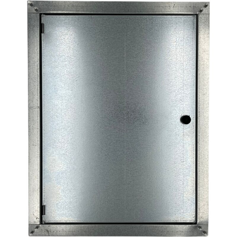 foto del prodotto sportello zincato per ispezione 20 x 25 cm