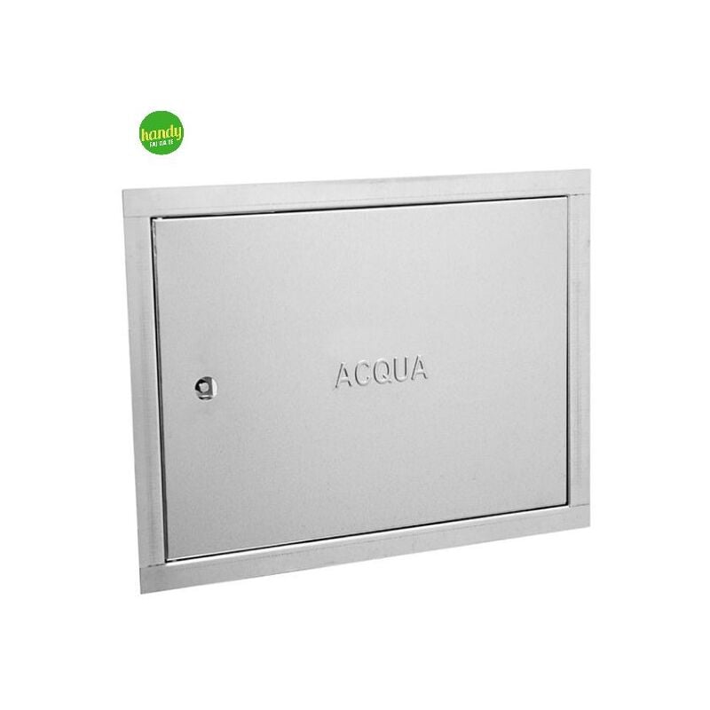 foto del prodotto sportello zincato zinco per contatore acqua 40x20x30 cm