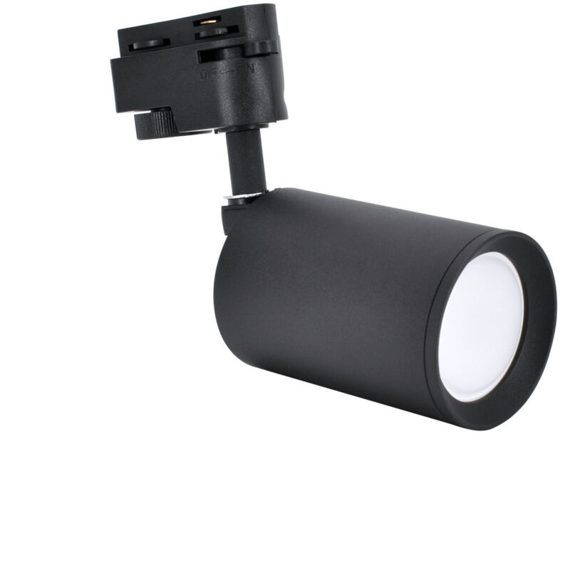foto del prodotto spot gu10 black verko monofased ip20 classe ii 160x60x60mm