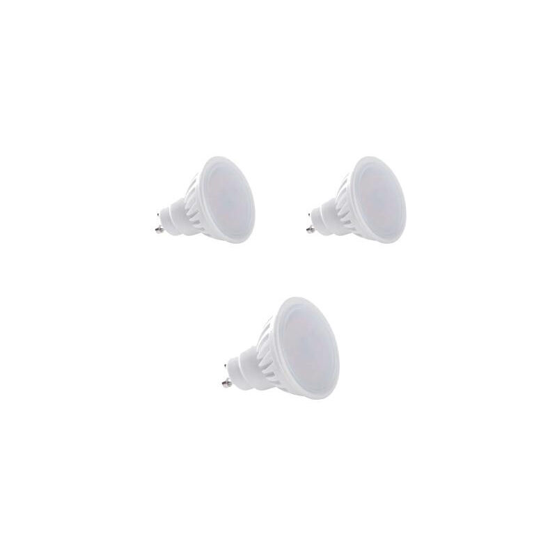 foto del prodotto spot led gu10 angolo largo 9w 66w bianco caldo 3000k tedi maxx lot de 3