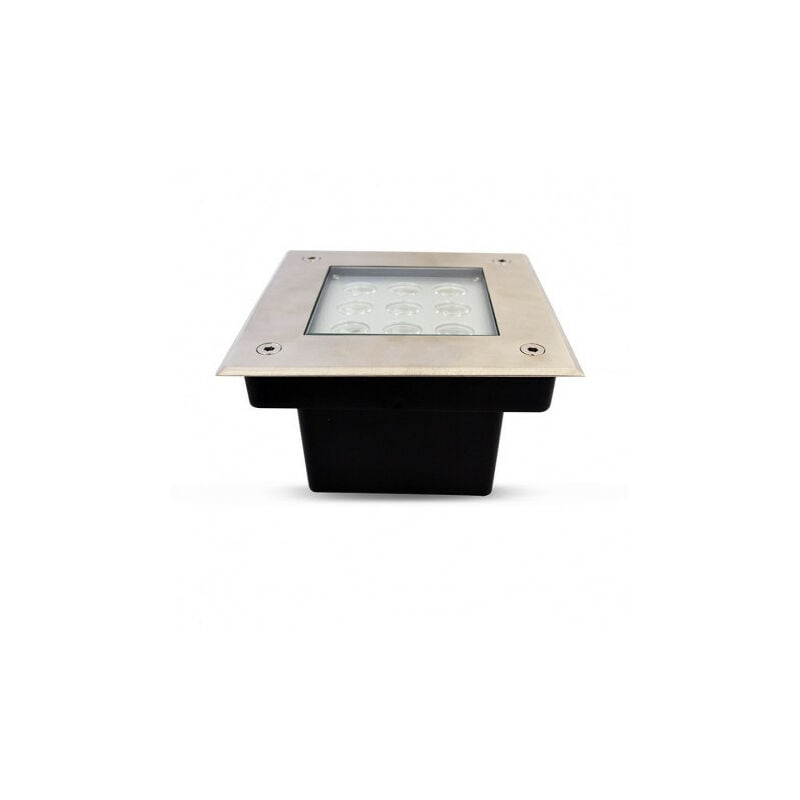 foto del prodotto spot led recesse sol square 9w 740lm 38 150mmx150mm bianco hot 3000k