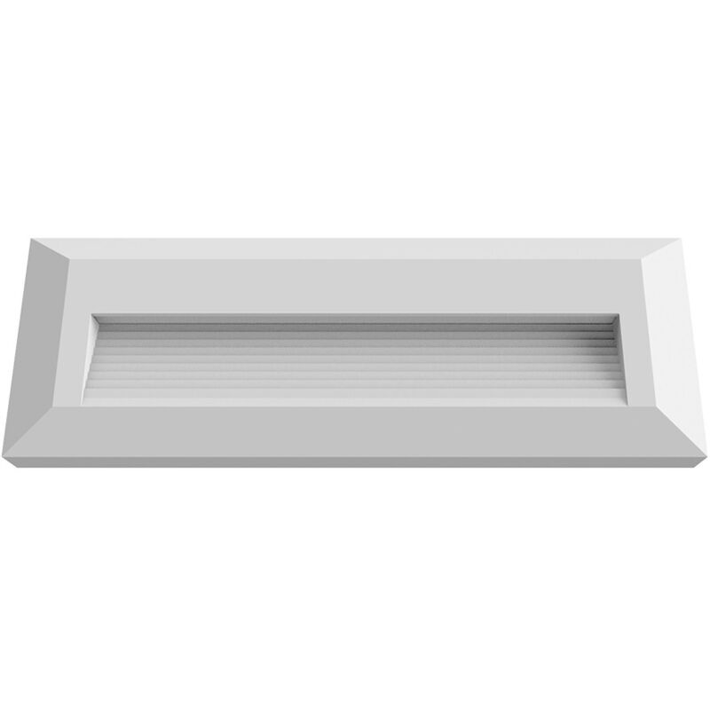 foto del prodotto spot led rettangolare scala - bianco - 3w 4200k - ip65 - 230x80mm