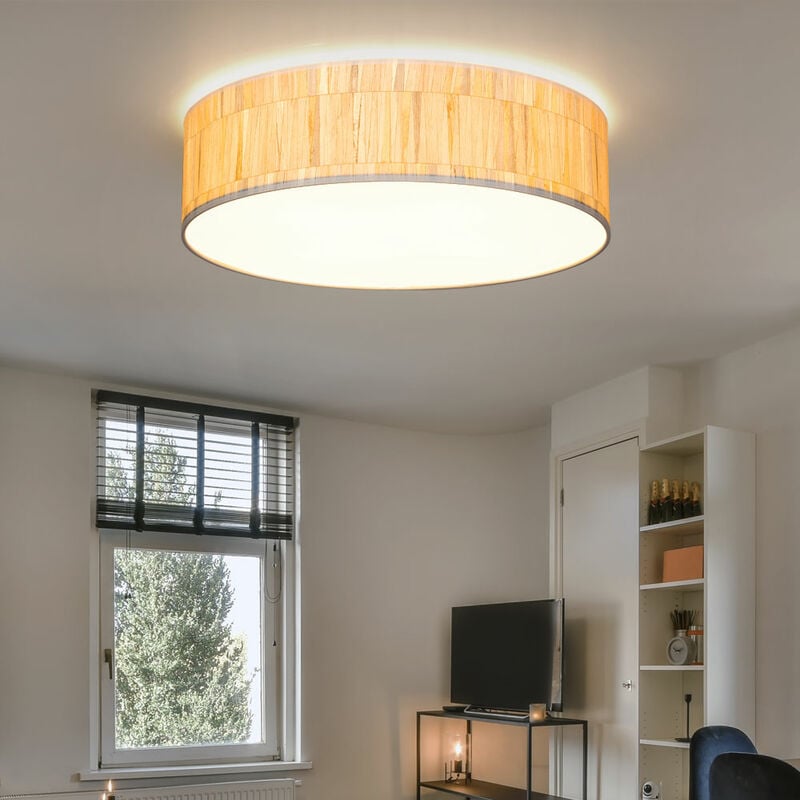 foto del prodotto spot light plafoniera, lampada da soggiorno, plafoniera, 4 fiamme, lampada da cucina, carta da parati multicolore, metallo plastica bianco, 4x e27,