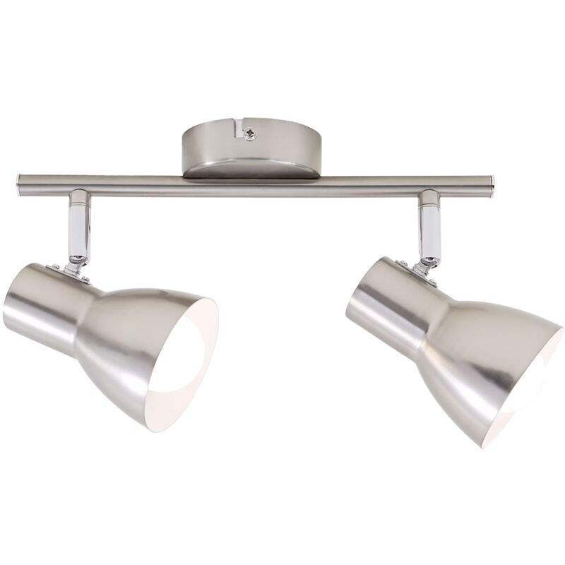 foto del prodotto spot moderno cup metallo nickel satinato 4 luci e15