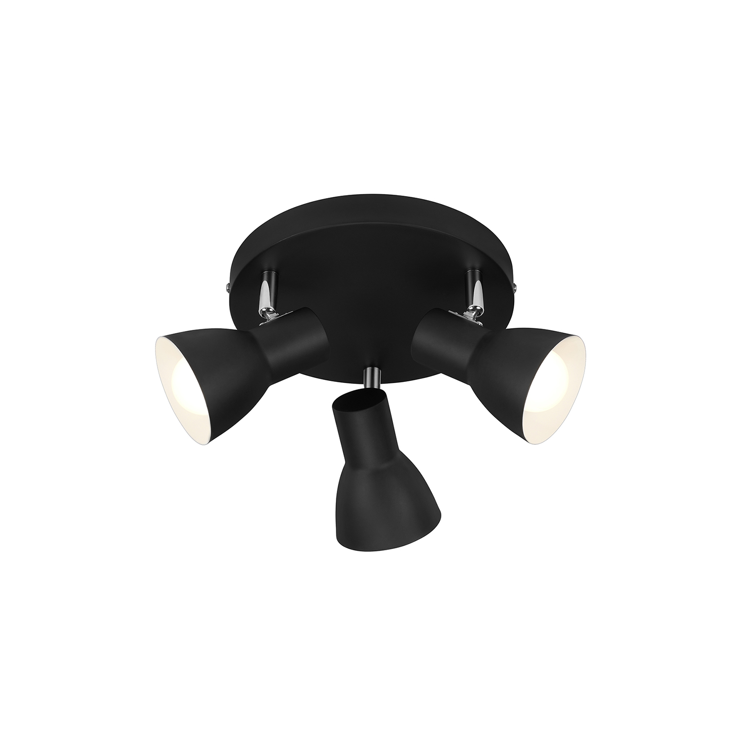 foto del prodotto spot nordico cup metallo bianco 3 luci e14