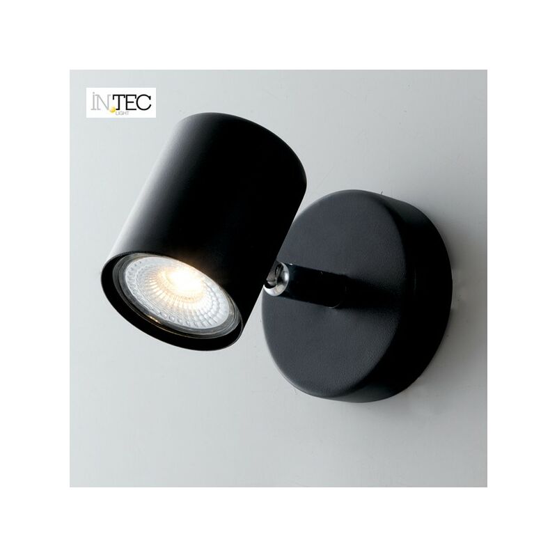 foto del prodotto spot orientabile nero 1xgu10