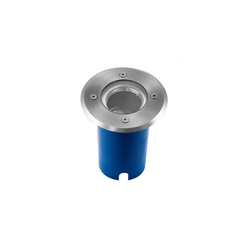 foto del prodotto spot recessable floor ottone gu10 gu5.3 7w max 35w inox 316l impermeabile ip67 ik09 120mm foratura 105mm