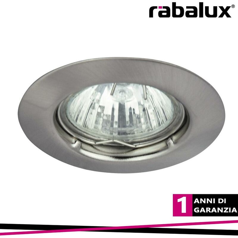 foto del prodotto spot relight fix gu5.3, 12v, satin chrome