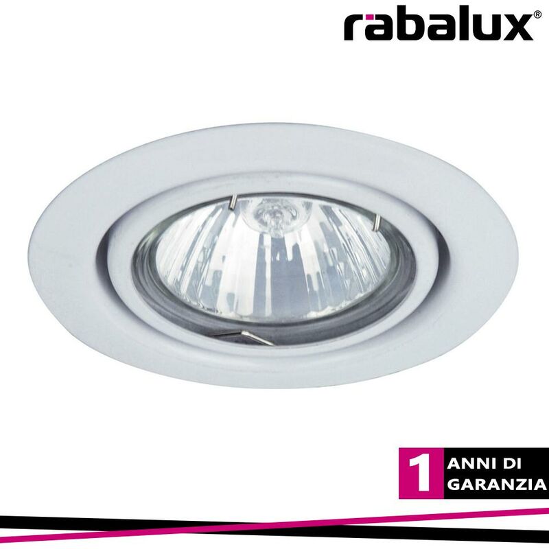 foto del prodotto spot relight round adj gu5.3 , 12v, white