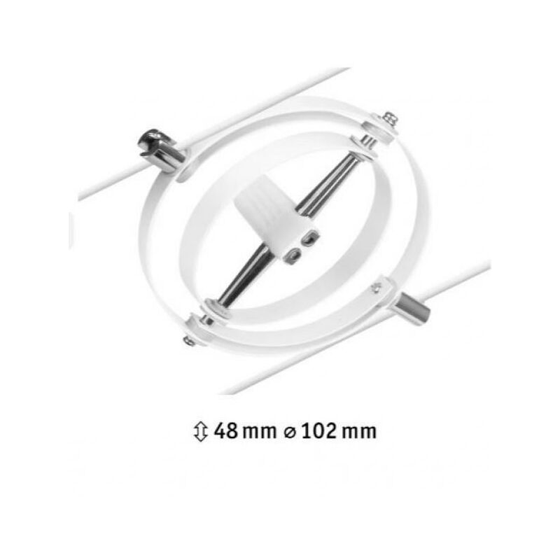 foto del prodotto spot singolo cardan paulmann 94439 gu5,3 bianco opaco