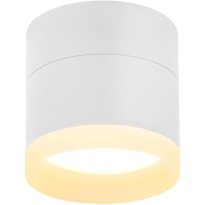 foto del prodotto spot sporgente gbly led spot da soffitto rotondo bianco 5w piccolo spot luce sporgente gx53 bianco caldo spot sporgente piatto spot da soffitto 3000k