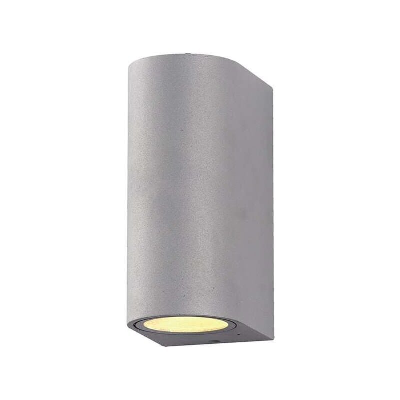 foto del prodotto spot tondo spot 2xgu10 grise in alluminio