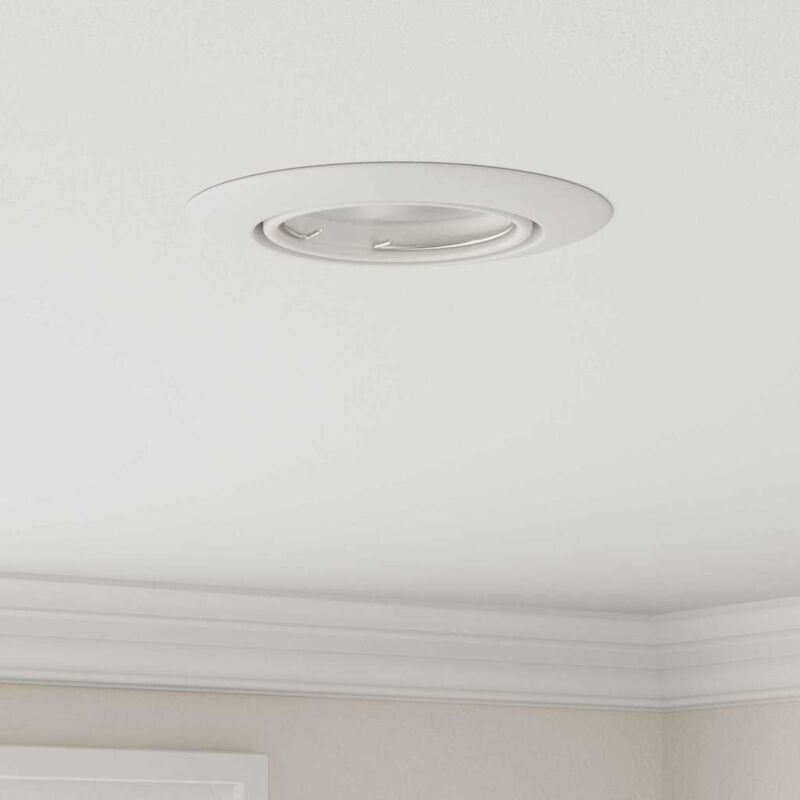 foto del prodotto spotlights con i riflettori 6 pcs bianco 9 x 9 cm metallo vidaxl