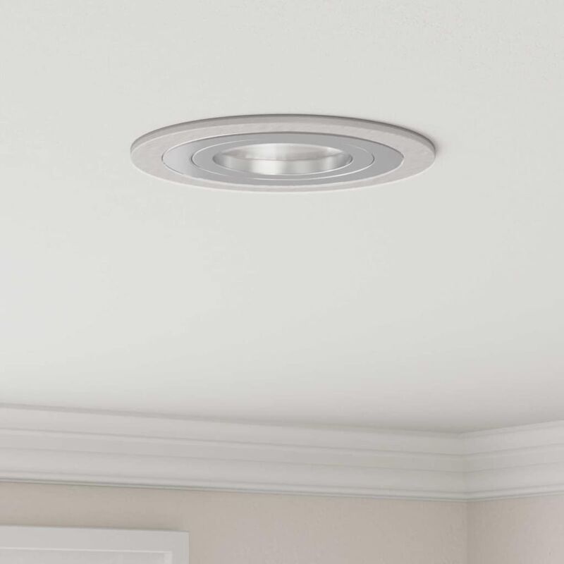 foto del prodotto spotlights con i riflettori argento 9 x 9 x cm alluminio vidaxl