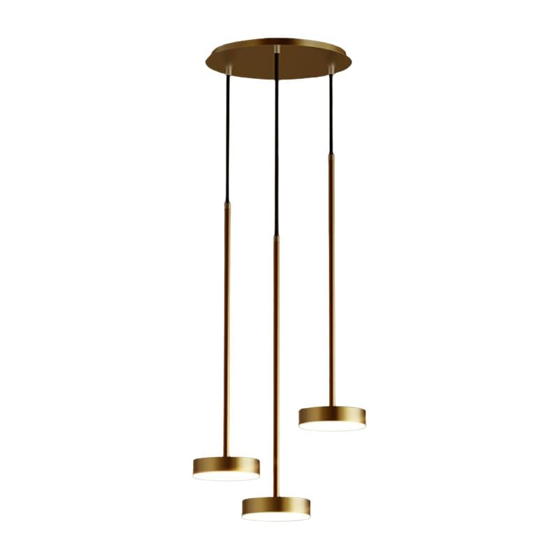 foto del prodotto spotto 3 lampada a sospensione led a tre punti
