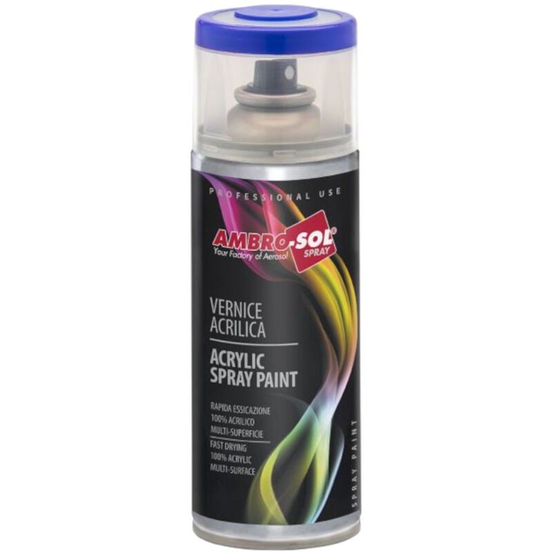 foto del prodotto spray acrilico 600ml bianco lucido ral 9010