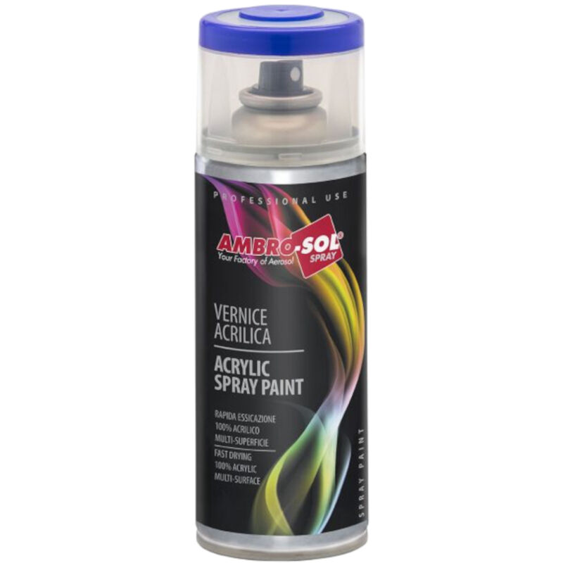foto del prodotto spray acrilico 600ml bianco opaco ral 9010