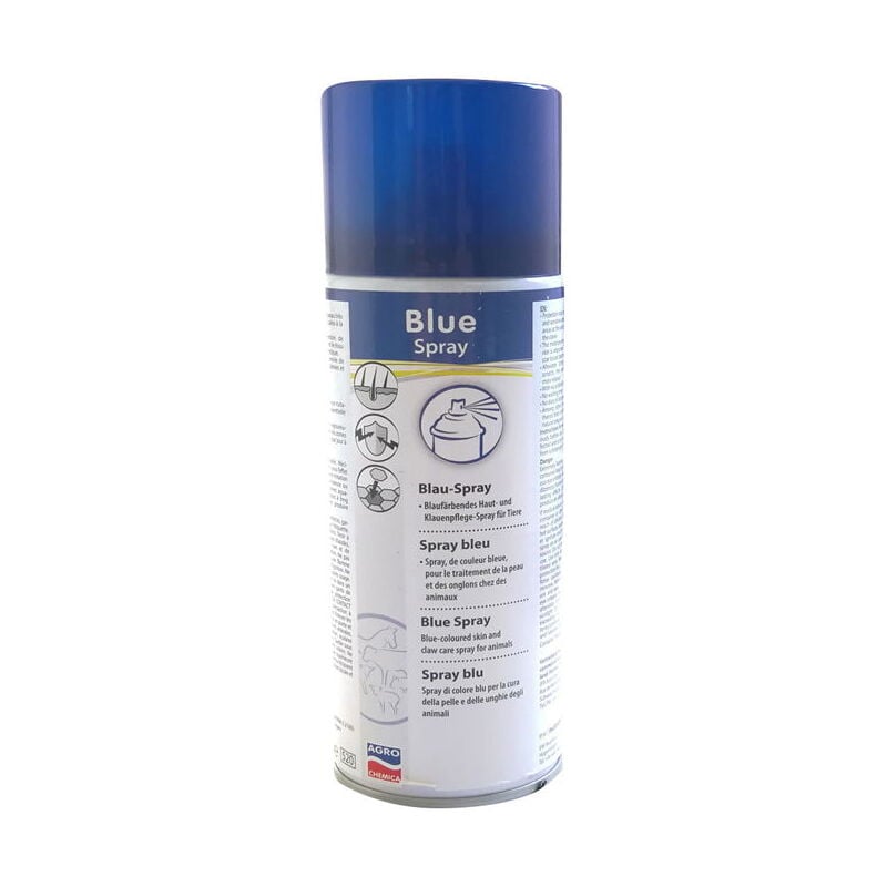 foto del prodotto spray blu disinfettante 400 ml kerbl