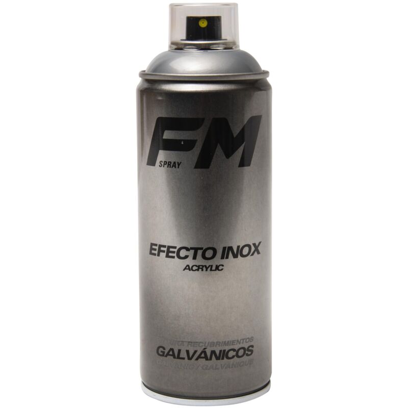 foto del prodotto spray bomba rivestimento effetto inox 400ml
