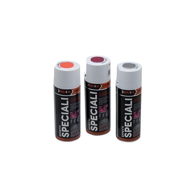 foto del prodotto spray brixo colors metallizzato argento