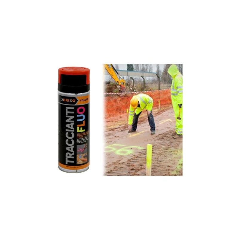 foto del prodotto spray brixo colors tracciante fluo verde