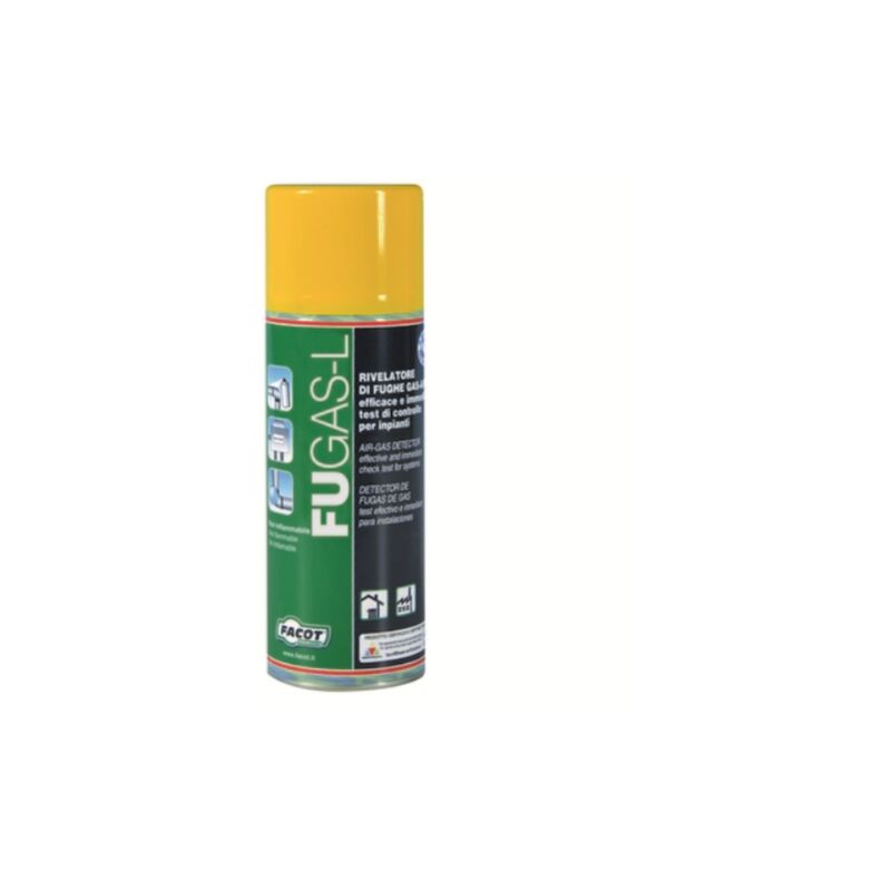 foto del prodotto spray cercafughe fugas 400 ml facot