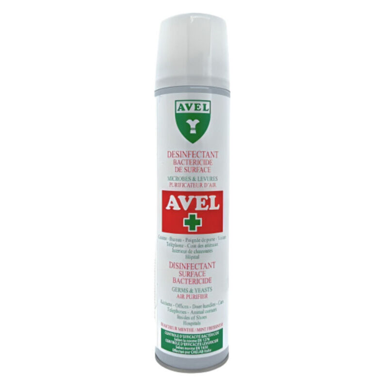 foto del prodotto spray disinfettante battericida per superfici e aria, fragranza menta, 400 ml