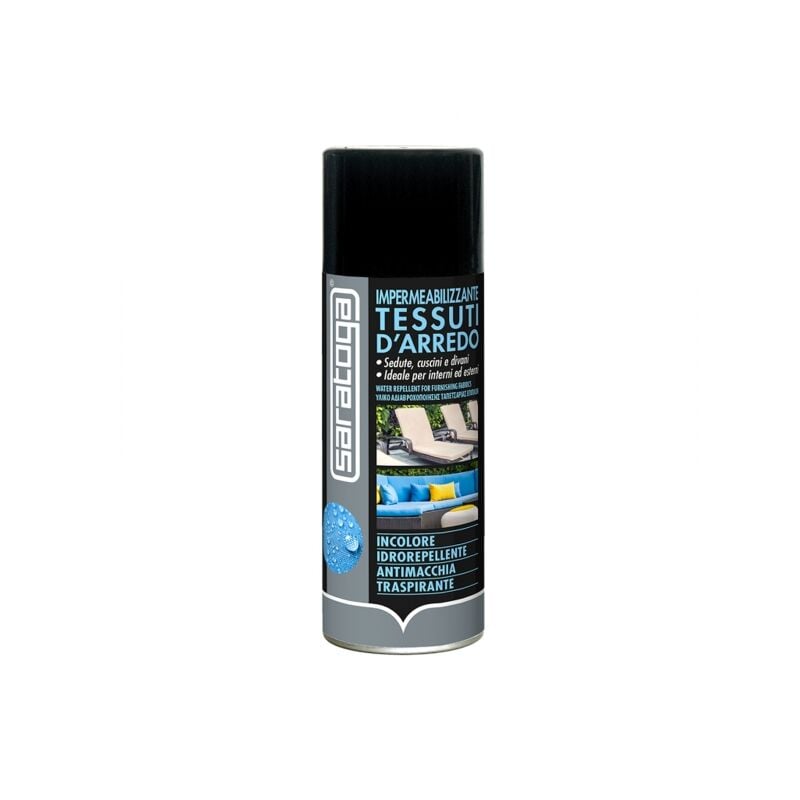 foto del prodotto spray impermeabilizzante per tessuti 400ml incolore idrorepellente saratoga