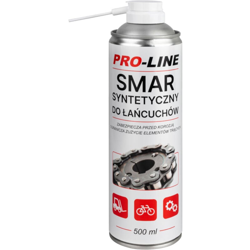 foto del prodotto spray lubrificante sintetico per catene pro line 500 ml