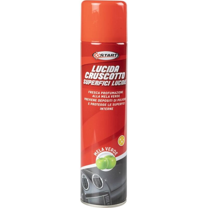 foto del prodotto spray lucida cruscotto auto mela verde 400ml