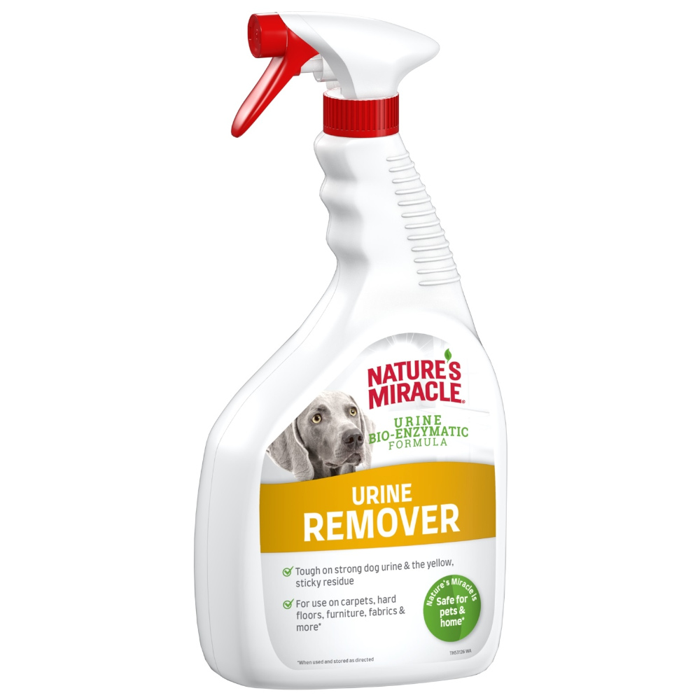 foto del prodotto spray nature s miracle urine remover per macchie e odore di urina cani 946 ml