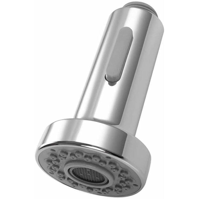 foto del prodotto spray per rubinetto da cucina 2 modalit testina di spruzzo per rubinetto da cucina spray sostitutivo per miscelatore da cucina a scomparsa, cromato,