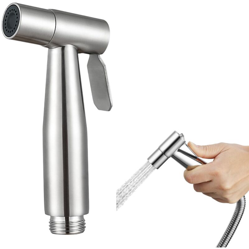 foto del prodotto spray per wc, spray per bidet portatile, doccia per wc, spruzzatore per vasca portatile, spray per bidet portatile, per bagno, cucina e toilette