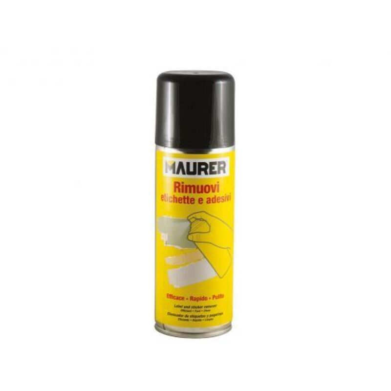 foto del prodotto spray rimuovi silicone etichette da 200 ml scioglie adesivi colle nastro 35332 