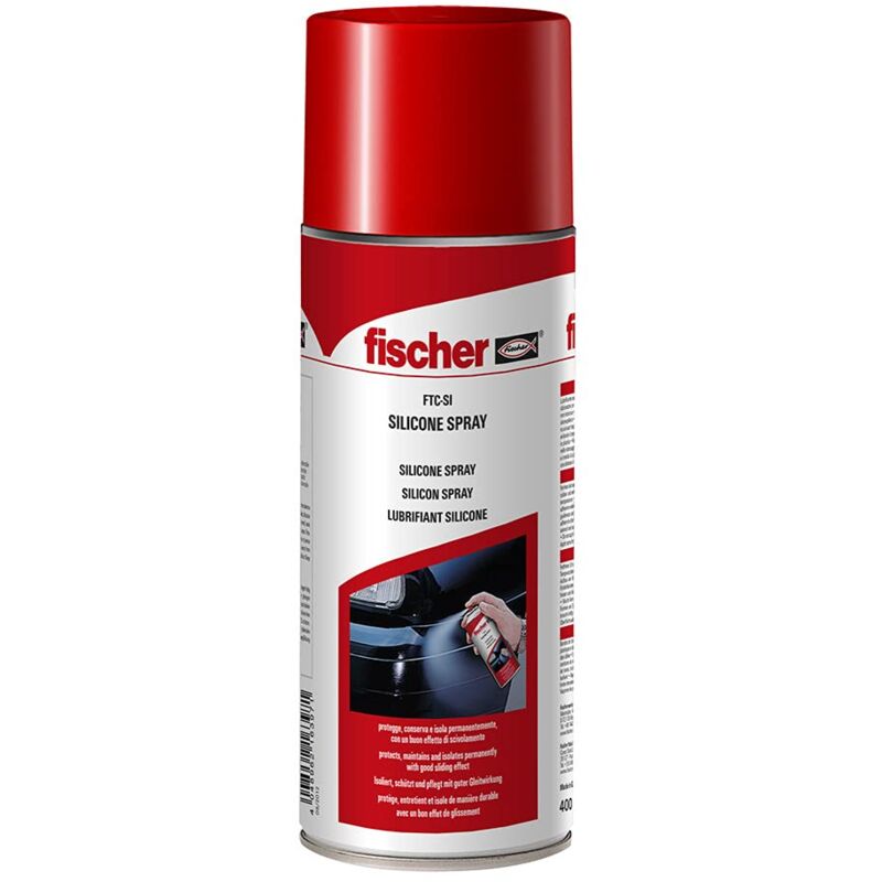 foto del prodotto spray silicone 400 ml ftc si idrorepellente e antistatico fischer 00519663