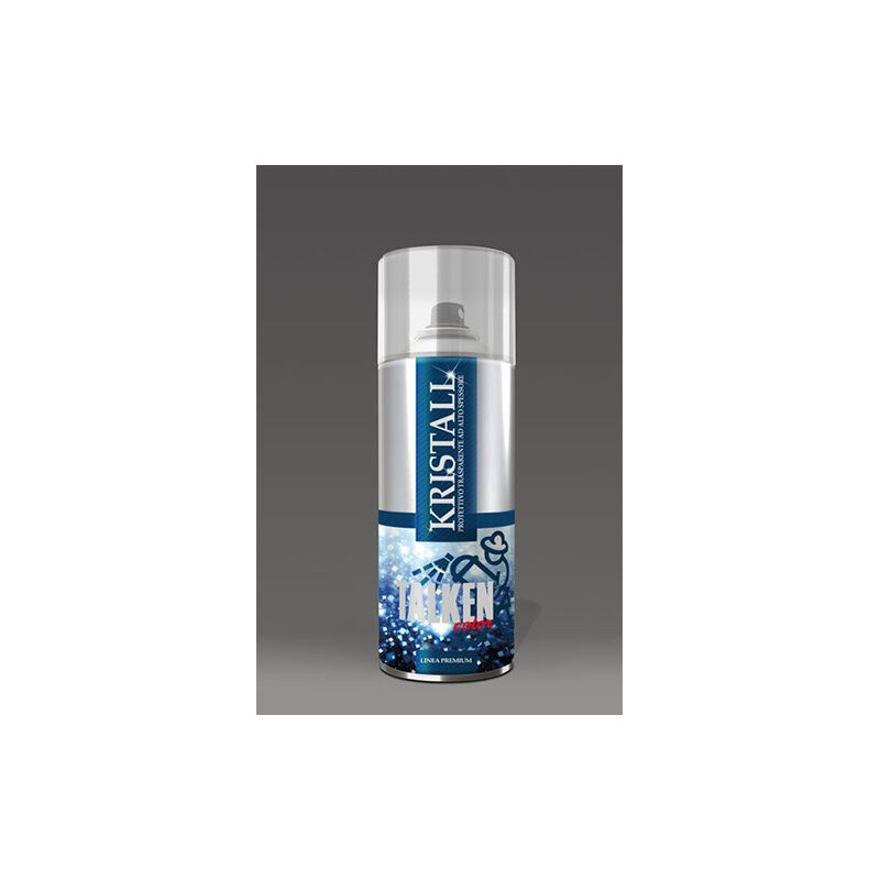 foto del prodotto spray trasparente kristall per vernici solvente ml 400 talken