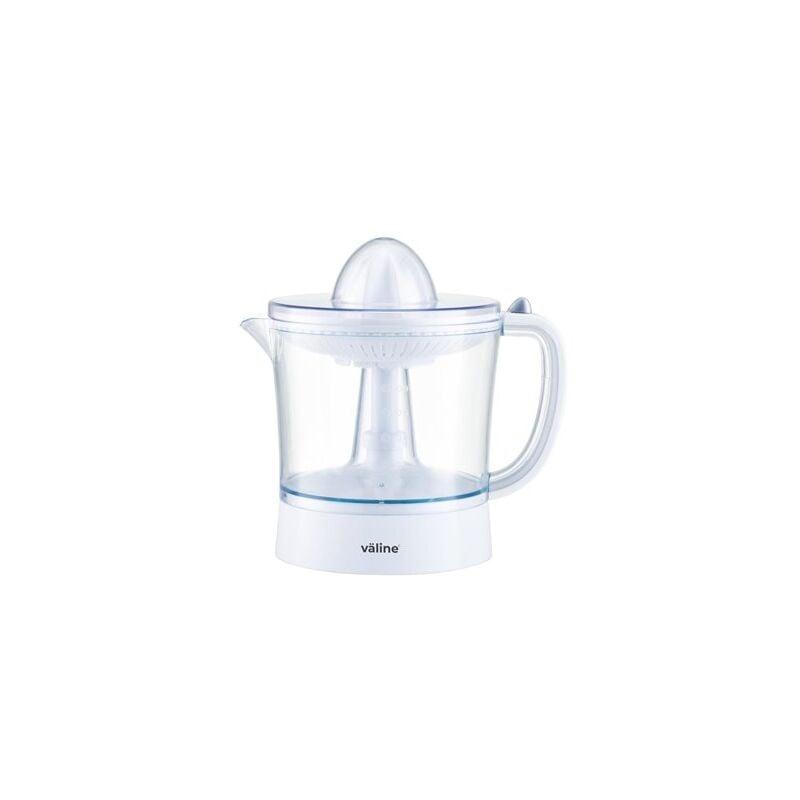 foto del prodotto spremiagrumi elettrico bekily facile da usare e da pulire con base antiscivolo 40w 230v ip20 193x182mm colore bianco e blu