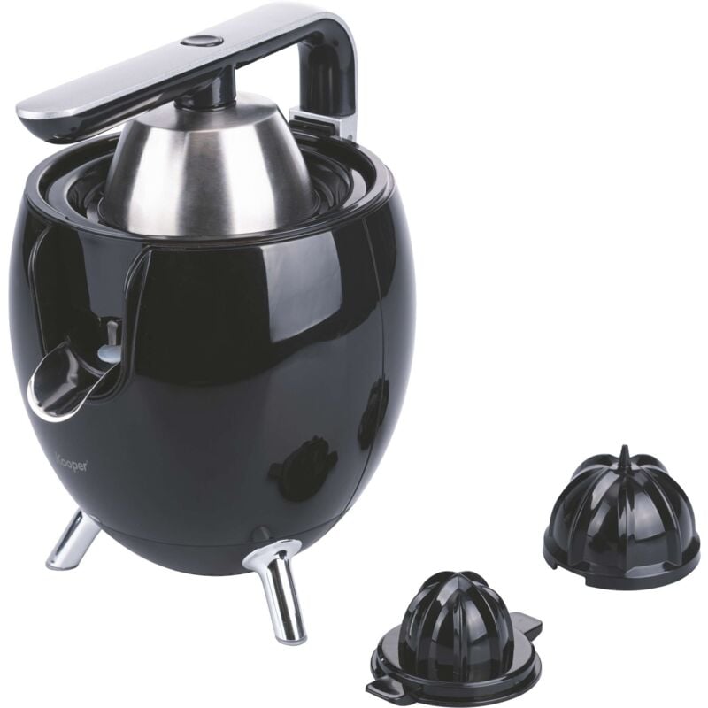foto del prodotto spremiagrumi elettrico nero acciaio 300w