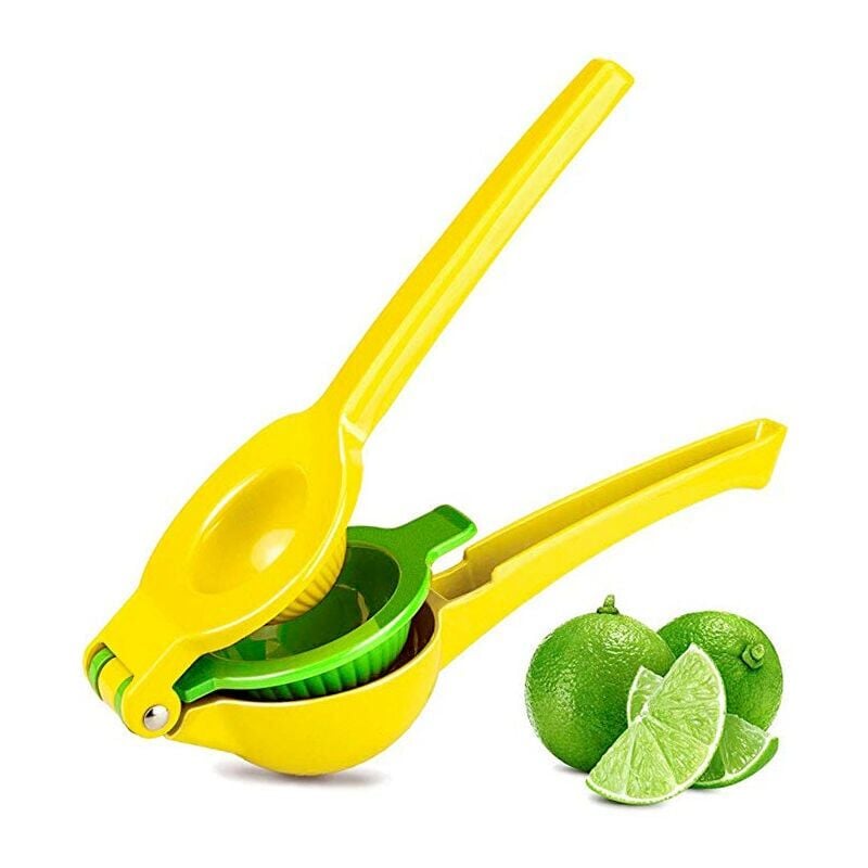 foto del prodotto spremiagrumi in metallo di alta qualit spremiagrumi manuale classico giallo e verde