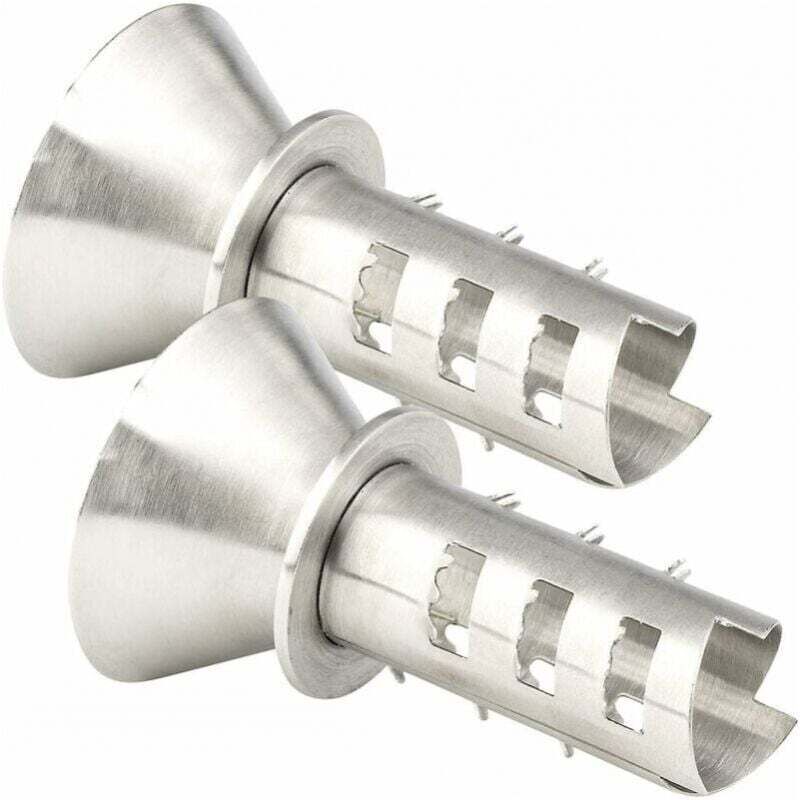 foto del prodotto spremiagrumi set di 2 spremiagrumi, mini spremiagrumi manuale, spremiagrumi in acciaio inox.