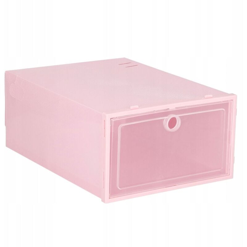 foto del prodotto springos 10x scatola organizzatore per scarpe con coperchio contenitore