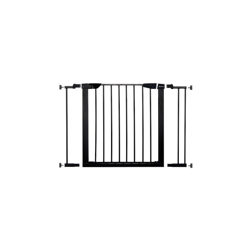foto del prodotto springos barriera per scale 75 103 cm, cancelletto telescopico, di sicurezza, colore nero