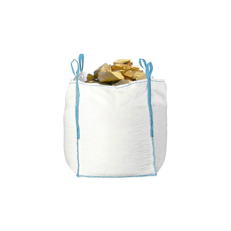 foto del prodotto springos borsa grande big bag da 1000 kg resistente per rifiuti, contenitore bianco.