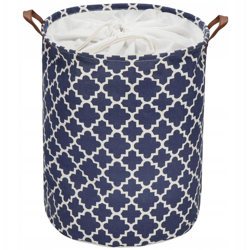 foto del prodotto springos contenitore per giocattoli lavabile con chiusura cesto premium grande xxl organizer 63l