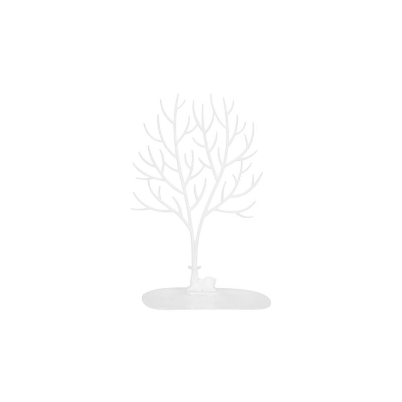 foto del prodotto springos portagioie ad albero 41x25x15 cm, organizzatore per orecchini e collane cervo bianco