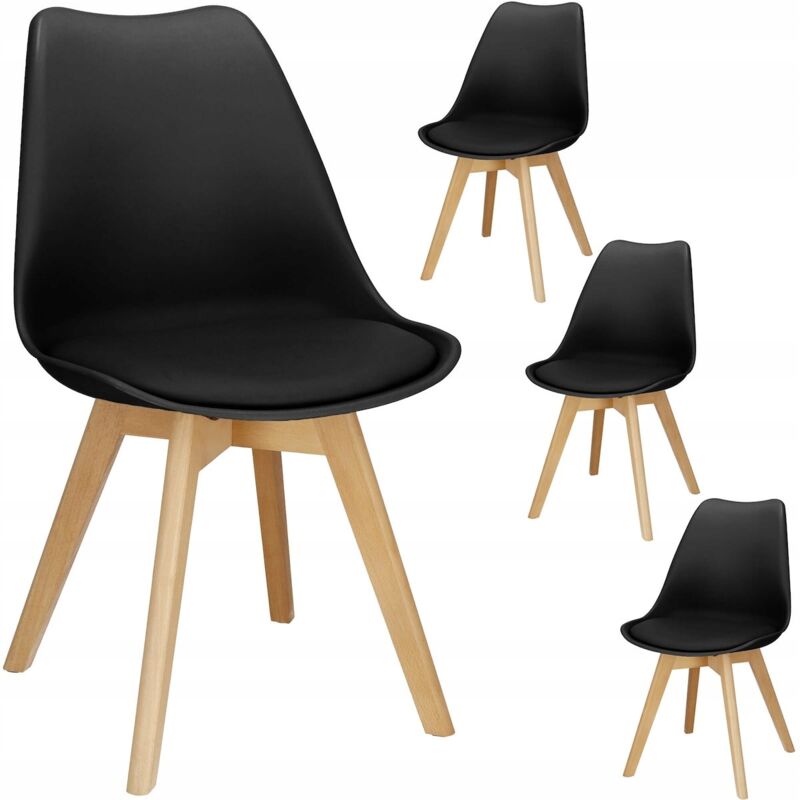 foto del prodotto springos sedie 4pcs scandinave per cucina salotto sedia moderna con cuscino