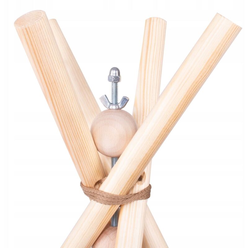 foto del prodotto springos stabilizzatore per tenda tipi teepee in legno tenda per bambini wigwam