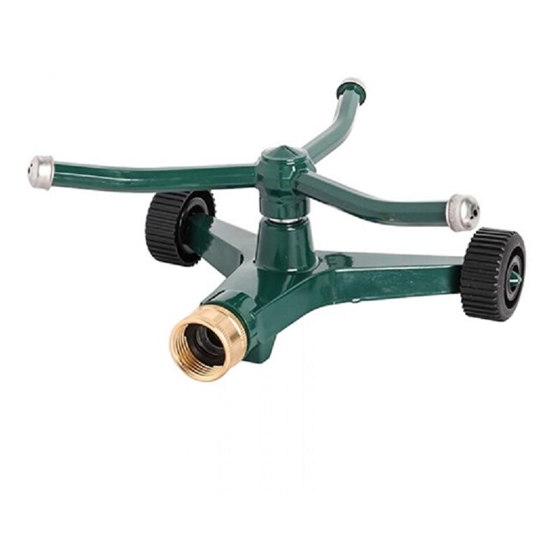 foto del prodotto sprinkler 3 braccia e ruote di base