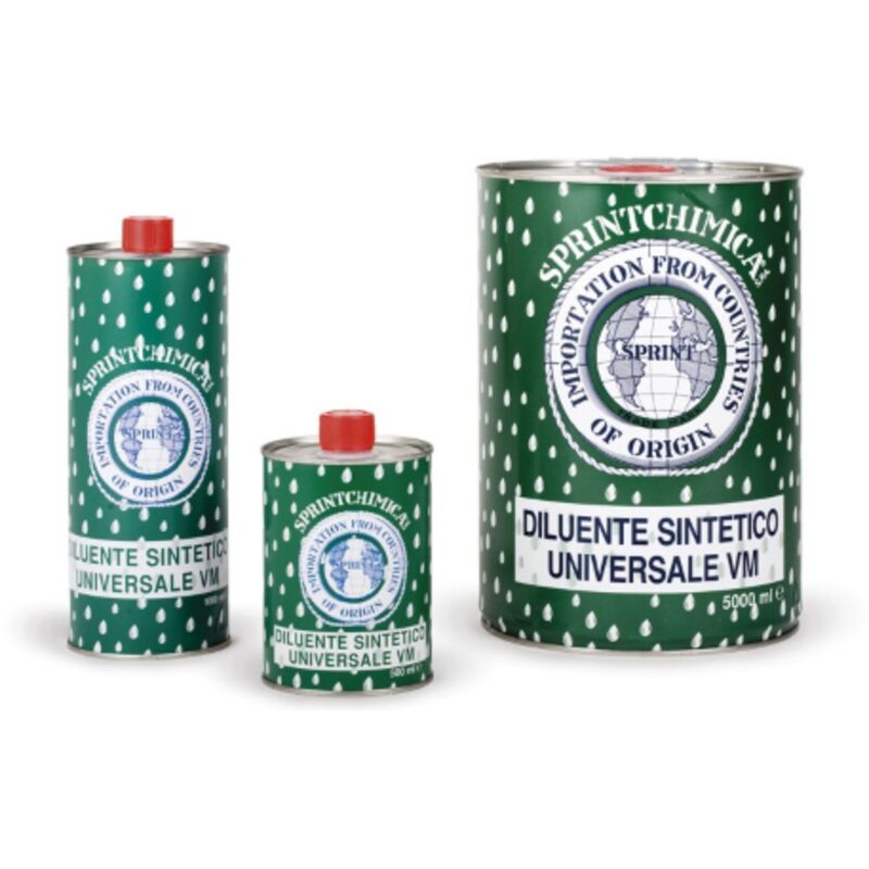 foto del prodotto sprintchimica diluente sintetico 500 ml per smalti e vernici sintetiche ed oleosintetiche a base di alchidica media e lungo olio