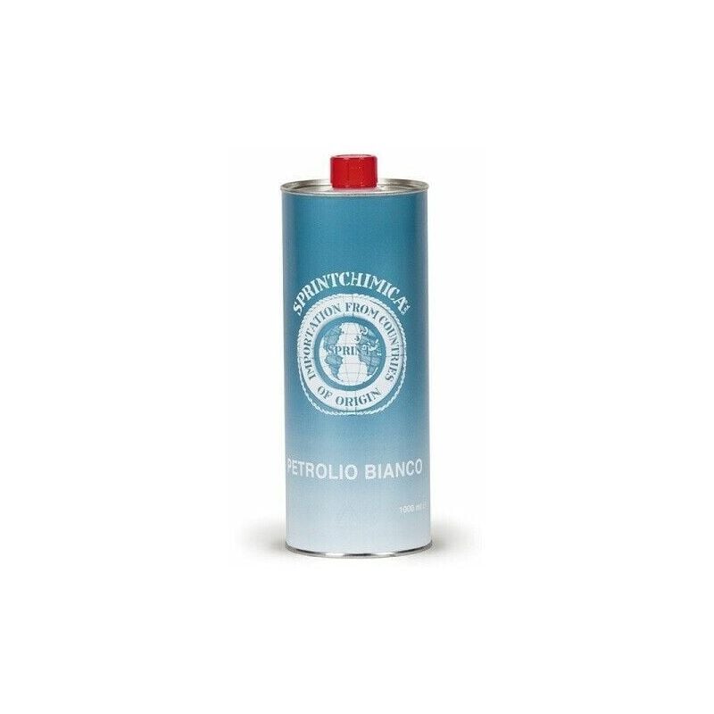 foto del prodotto sprintchimica petrolio bianco per lampade pulitore catene sgrassante dissolvente cere 1 lt